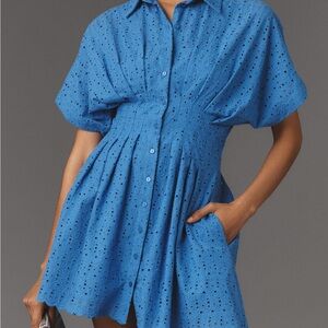 Exquise | Tobie Pleated Shirt Dress